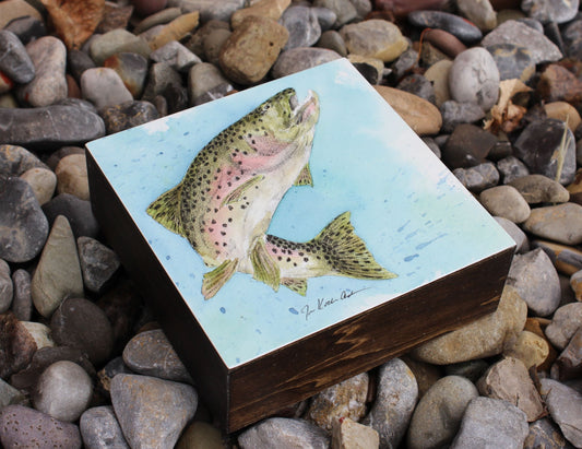 Jennifer Kocher-Anderson: Happy Tail: Rainbow Trout