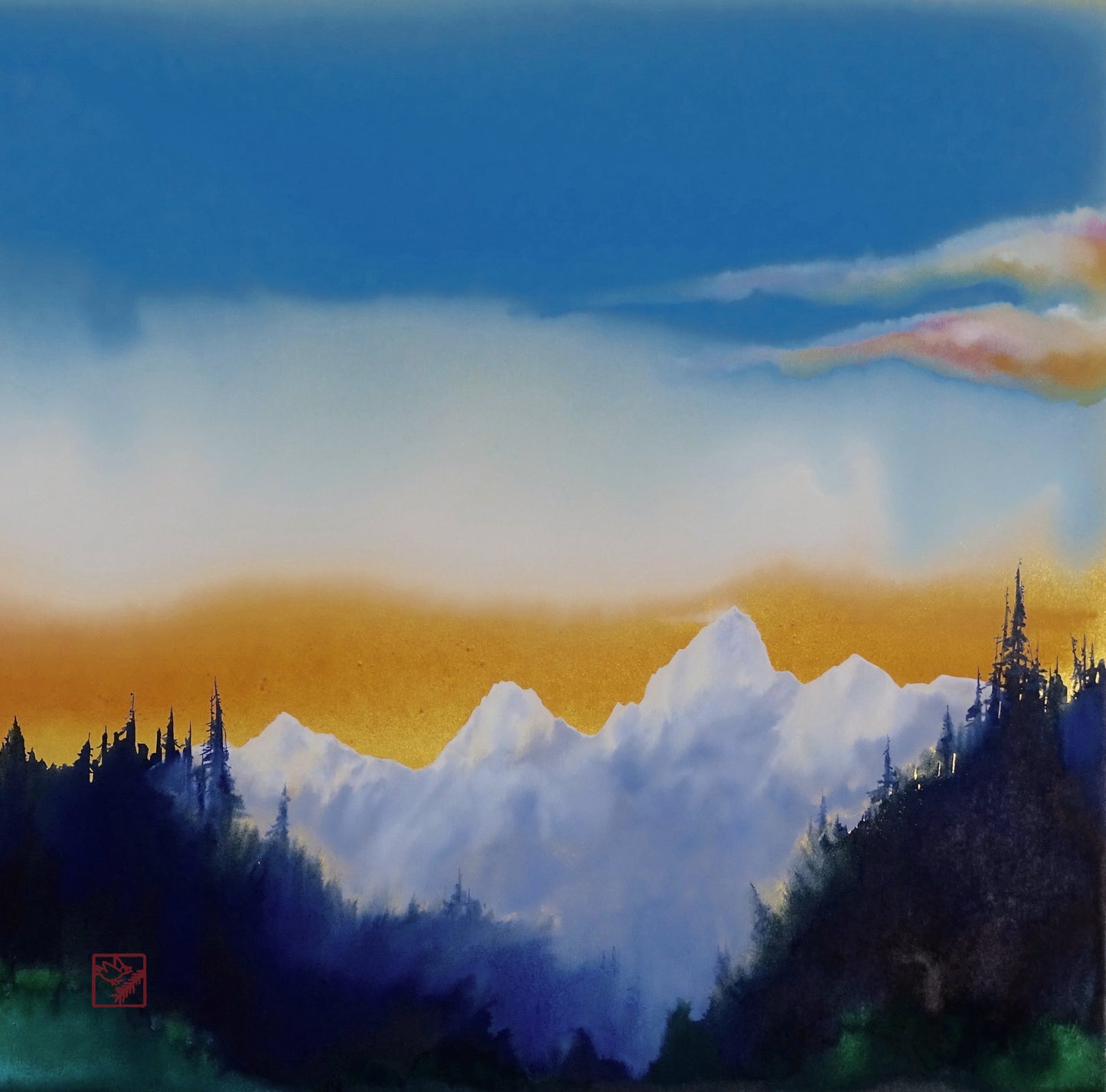 Kay Stratman: Tetons From Togwotee