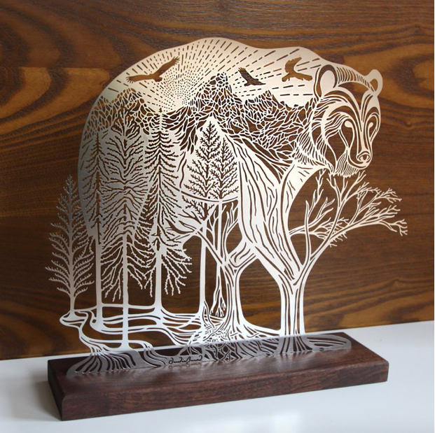 Wild Spirits: Bear Sculpture