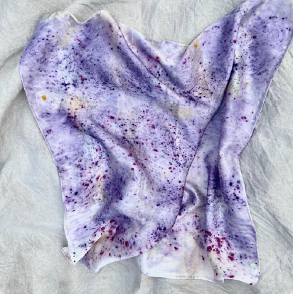 Mika Dubbe: 22” Natural Bundle Dye Bandana