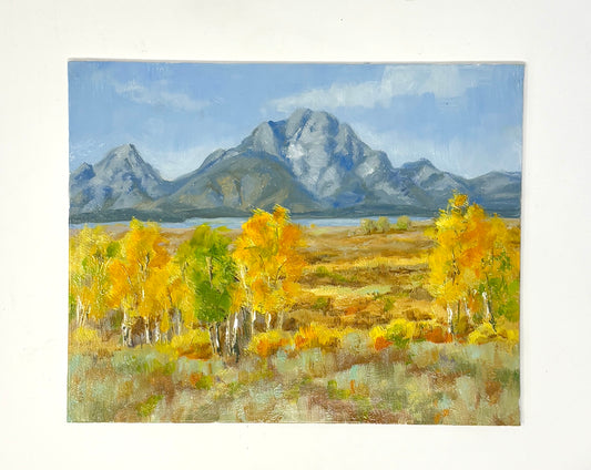 Dee Parker: Jackson Lake / Mt Moran in the Fall