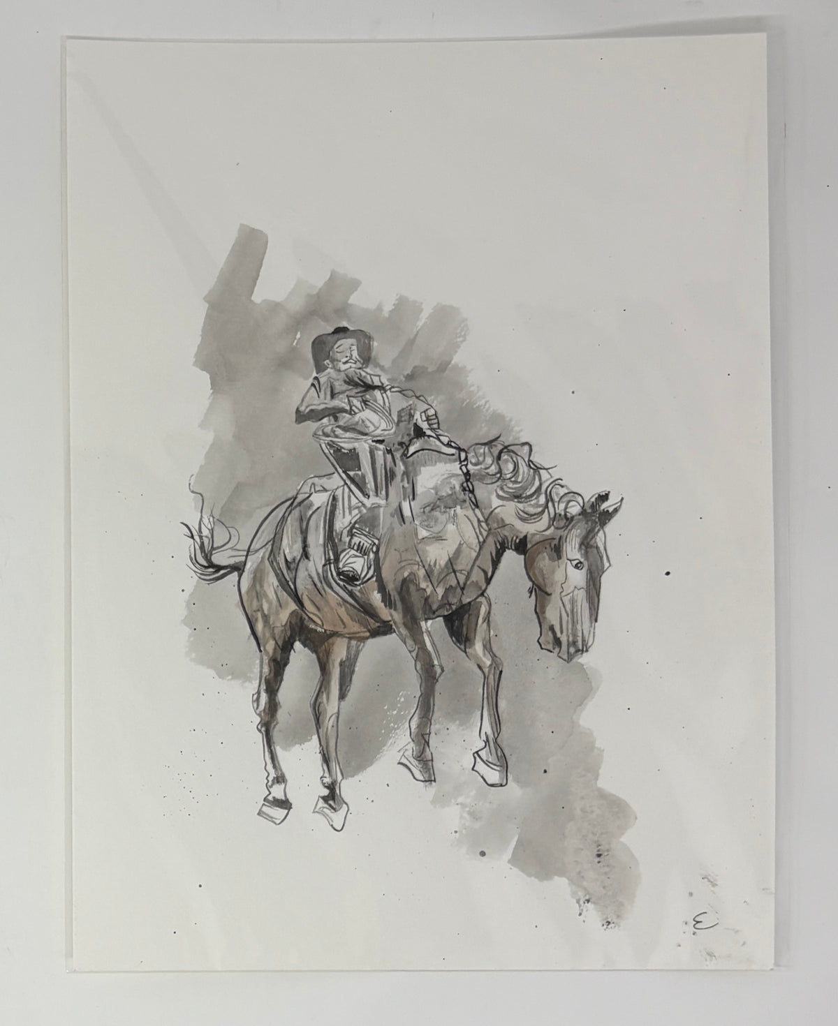 Steve Ehrlich: Wild West Cowboy Watercolors