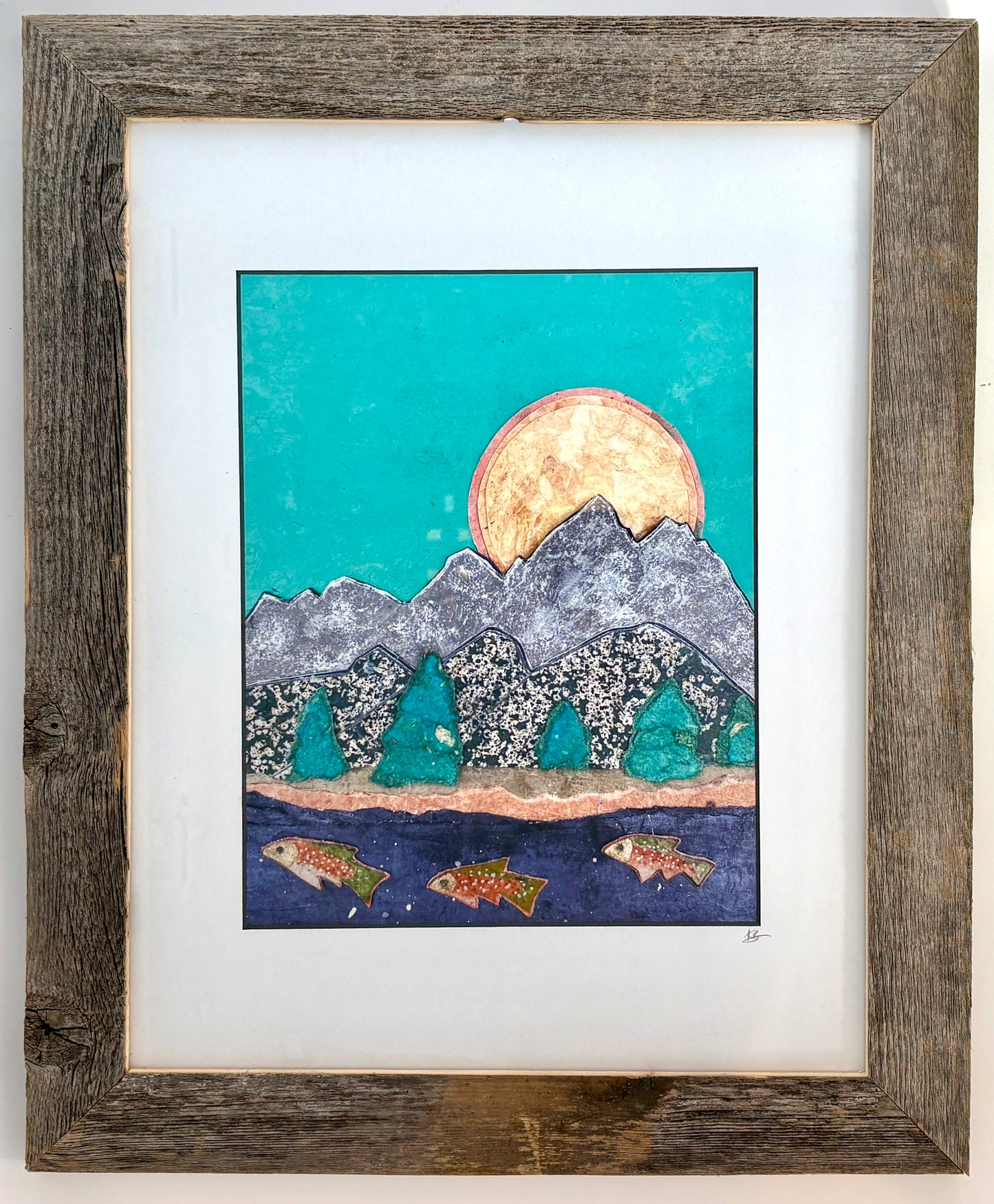 Kris Batchelder: 8 x 10 Giclee Print (Barnwood Frame)