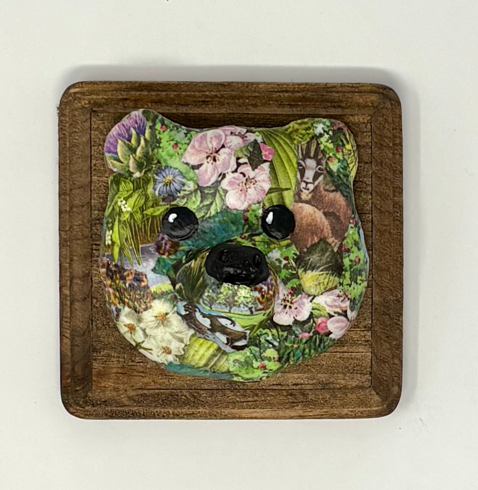 Nicole Tafoya: Flower Bear Head
