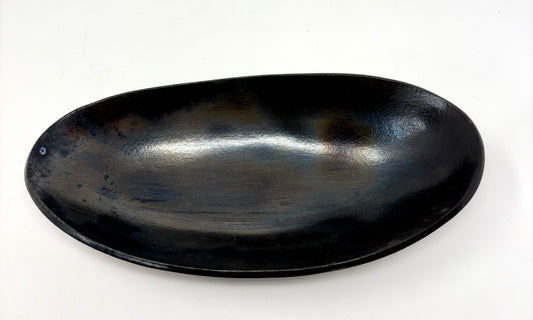 Valerie Seaberg: Elliptical Raku Bowl