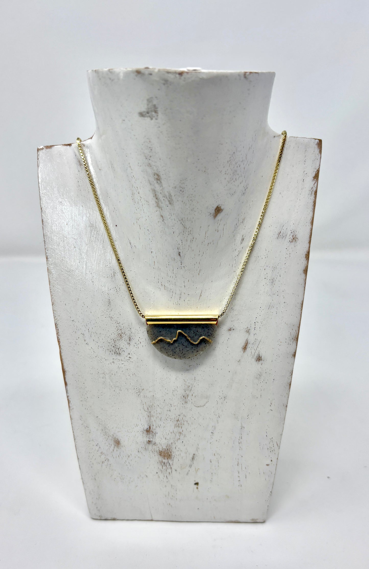 Luxe + Lupine: Half Moon Necklace