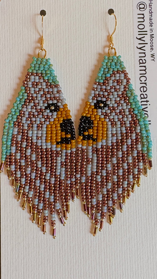 Molly Lynam: Bear Earrings