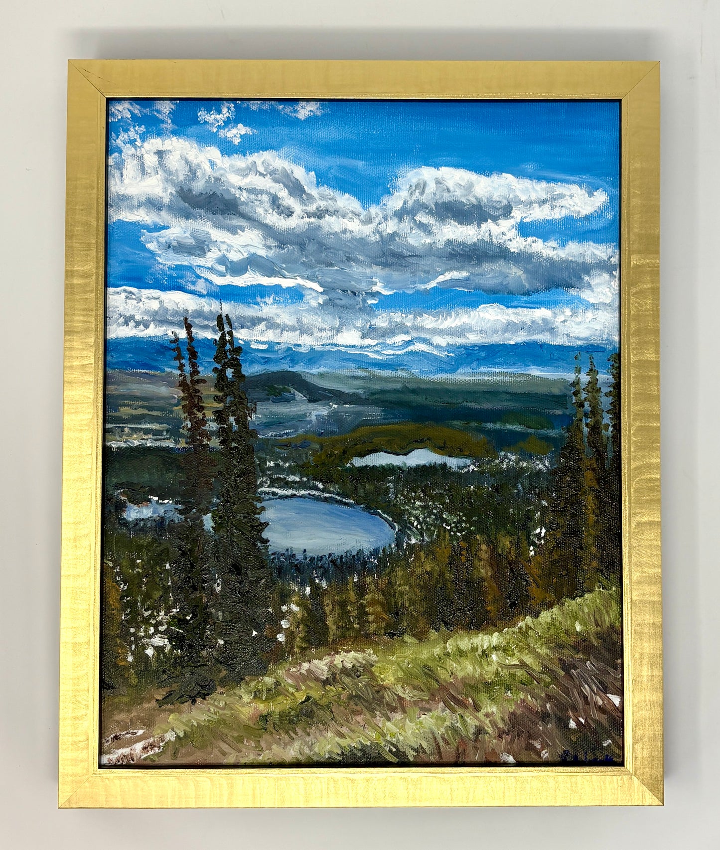 Elizabeth Wright: Bradley Lake View, Early Summer