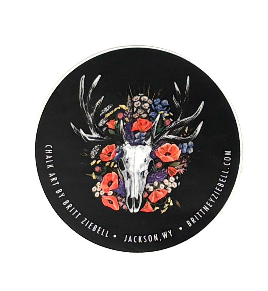 Britt Ziebell: Elk Sticker