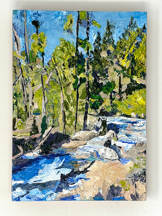 Richard Tambor: One Lane Bridge, Moose - Wilson Rd