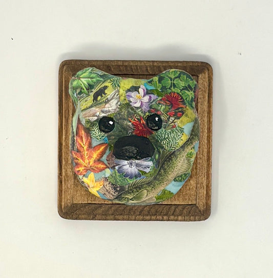 Nicole Tafoya: Botanical Bear Head