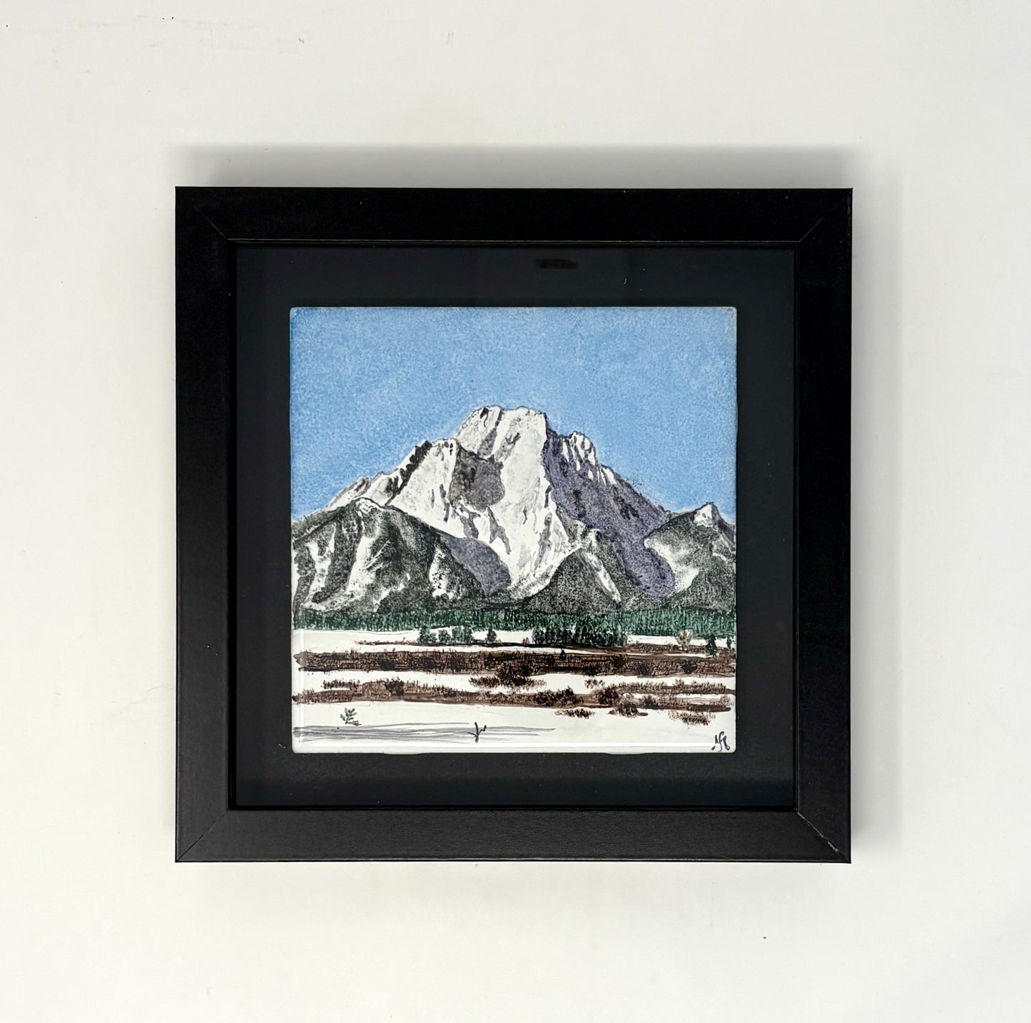 Sue Morriss: Mt Moran Winter