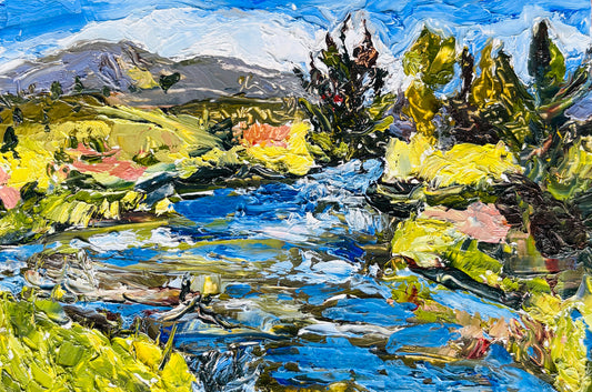Richard Tambor: Pond at Moosehead Ranch (unframed)
