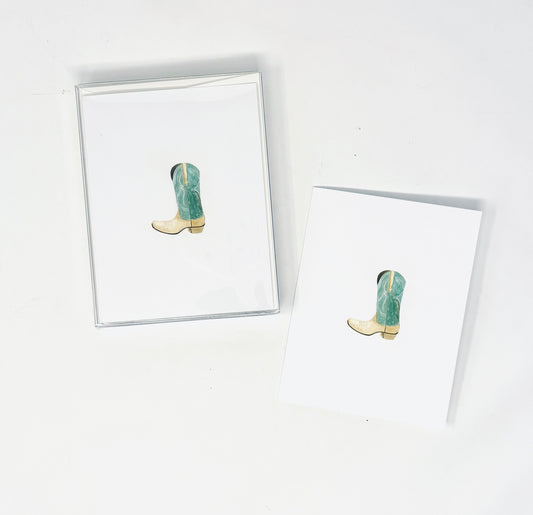 Cottage Garden Studio: Boots Notecards