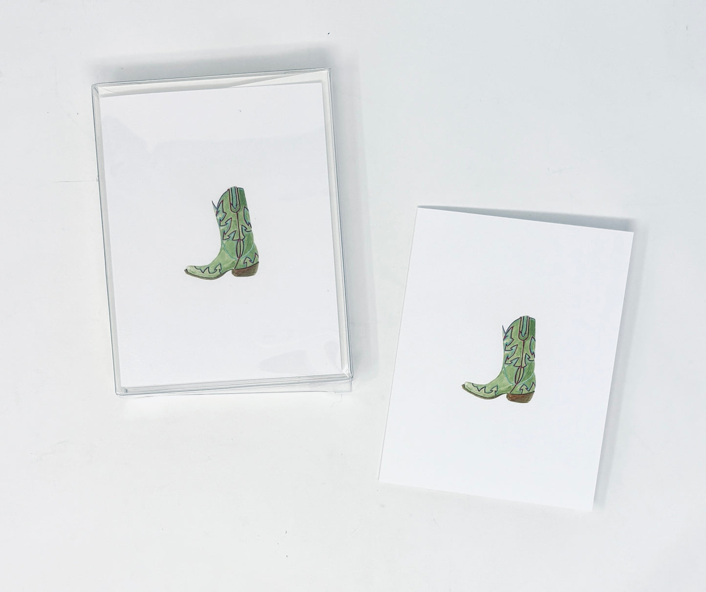 Cottage Garden Studio: Boots Notecards