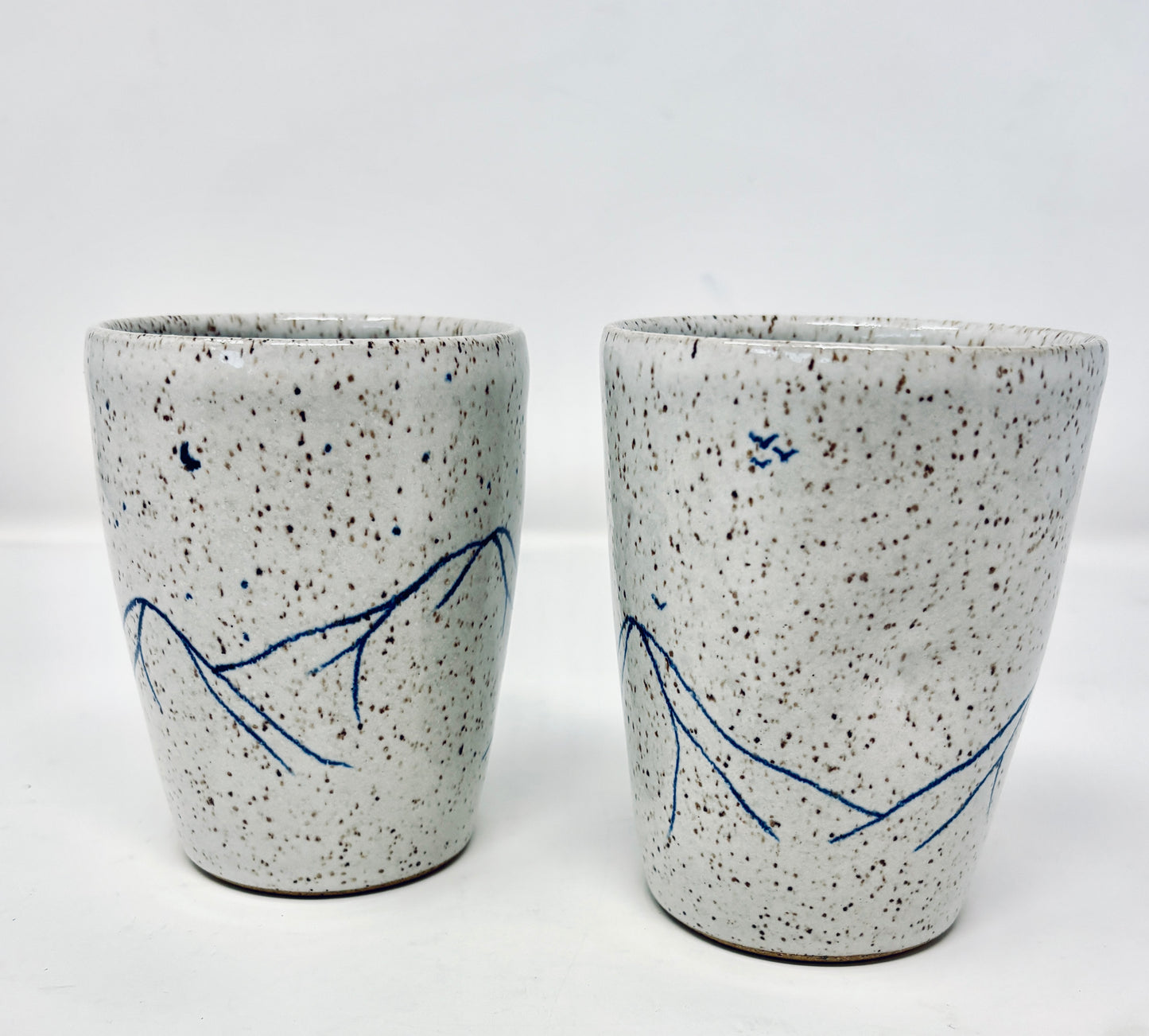 Art in the Alpine: Speckled Cups (Tall)
