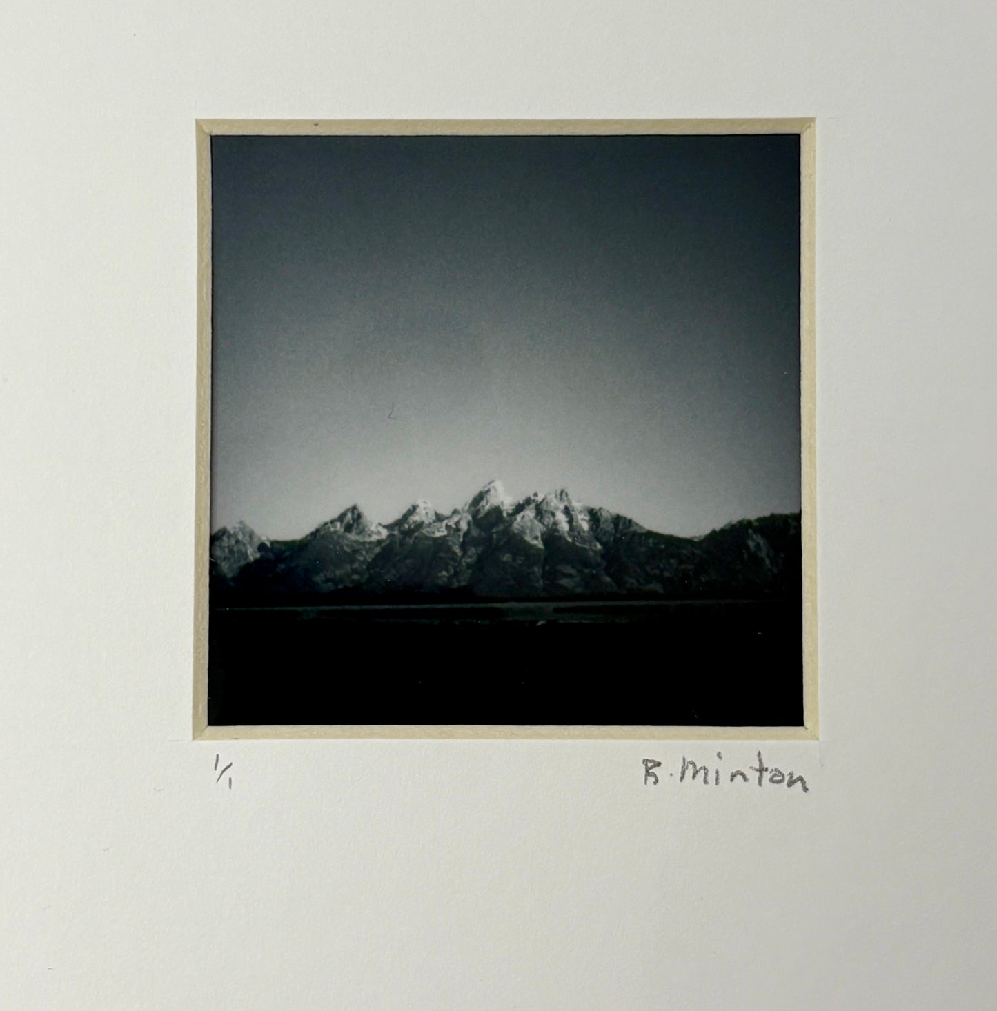 Bronwyn Minton: Teton Polaroid