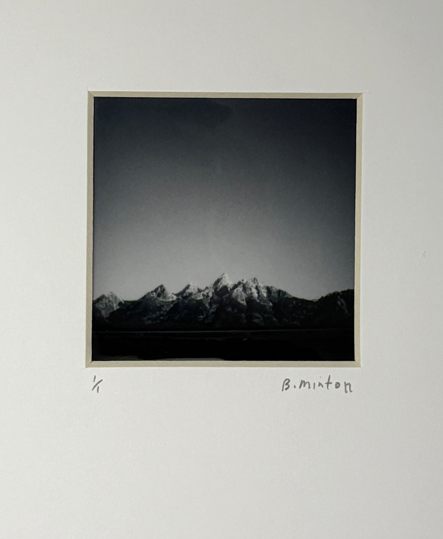 Bronwyn Minton: Teton Polaroid