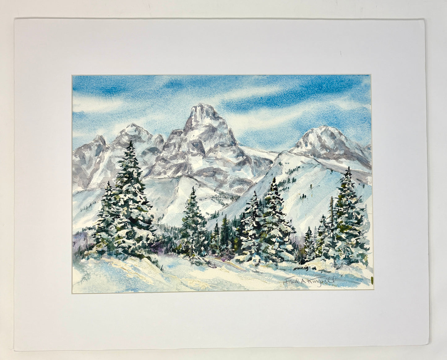 Fred Kingwill: Winter Tetons