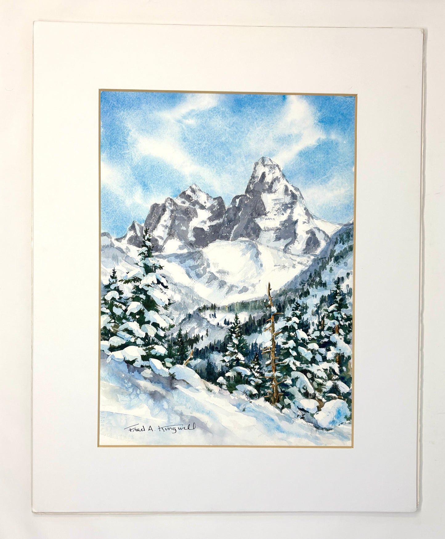 Fred Kingwill: Winter Teton