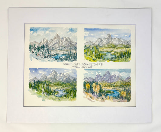 Fred Kingwill: 4 Seasons of Snake River Overlook