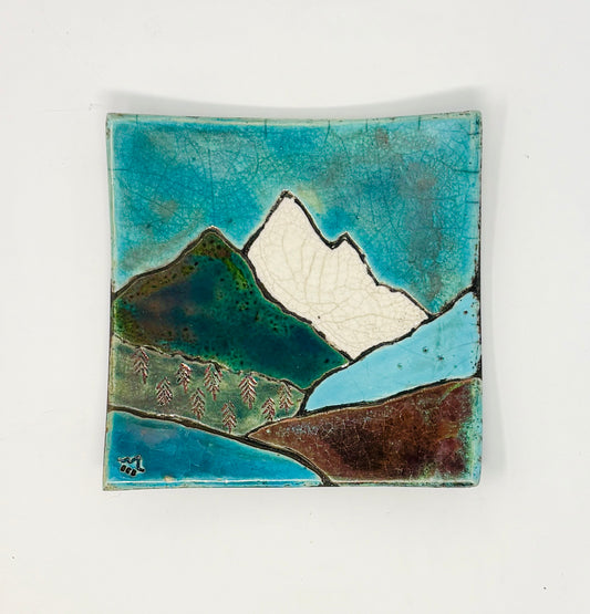 Emily Belsham Rakuscapes: Trinket Dish
