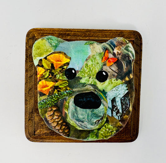 Nicole Tafoya: Botanical Bear Head