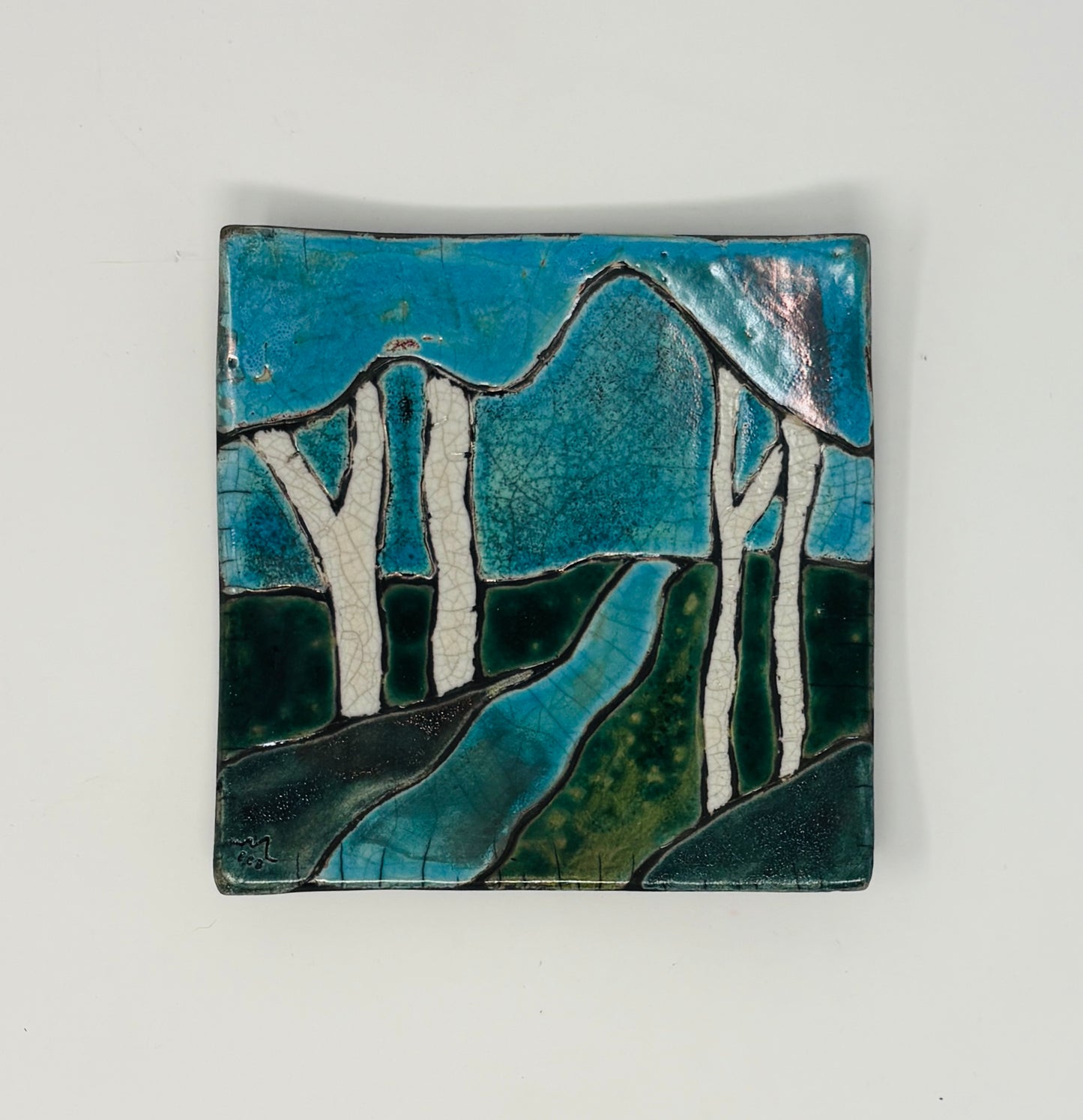 Emily Belsham Rakuscapes: Trinket Dish
