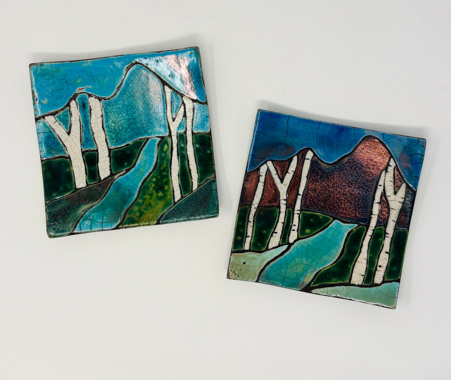 Emily Belsham Rakuscapes: Trinket Dish