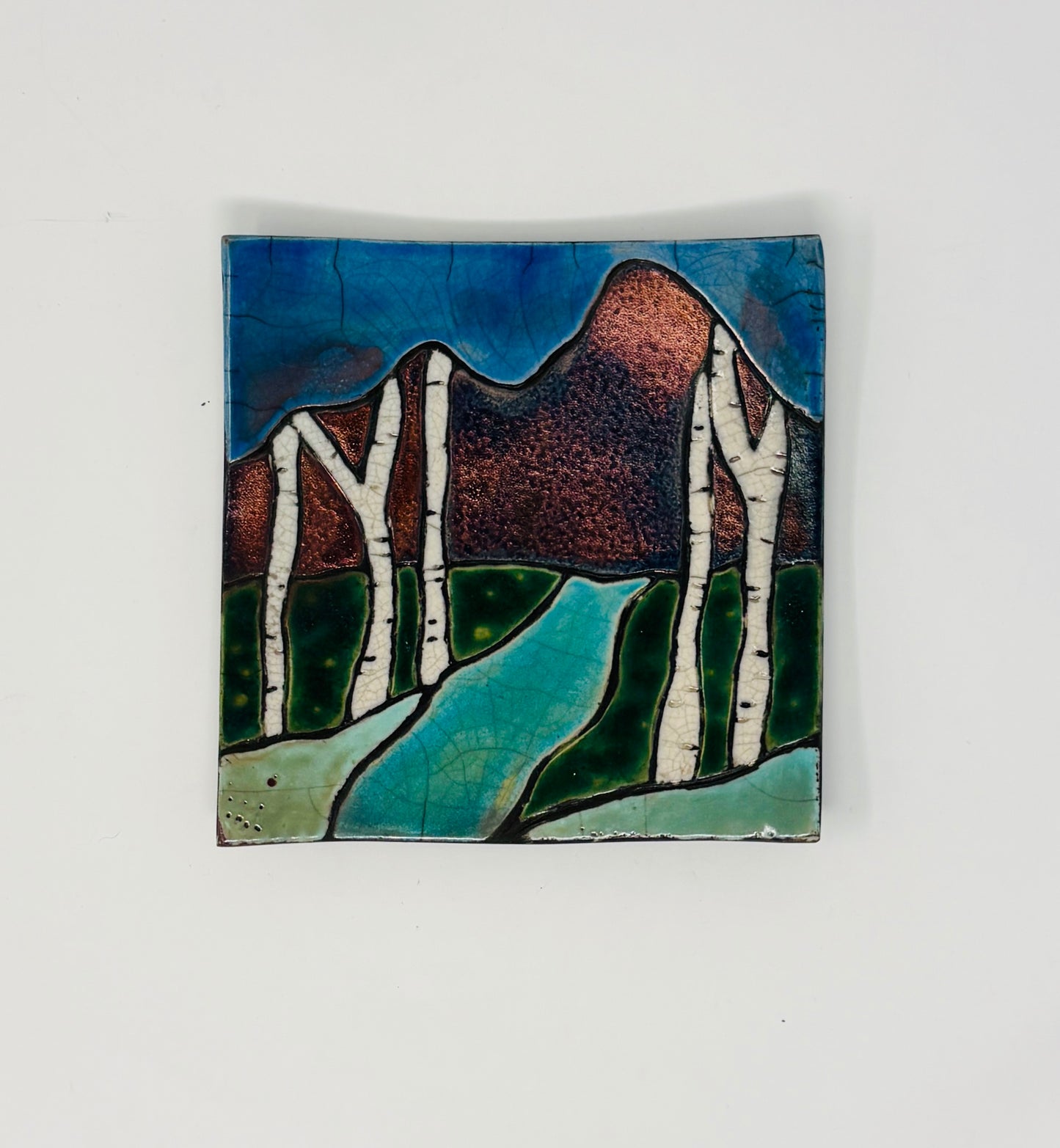 Emily Belsham Rakuscapes: Trinket Dish