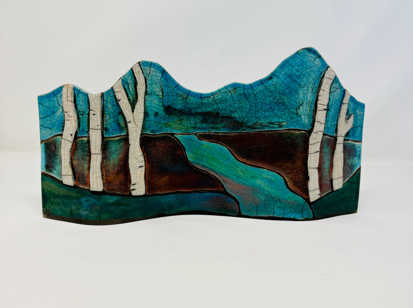 Emily Belsham Rakuscapes: Aspens (Large)