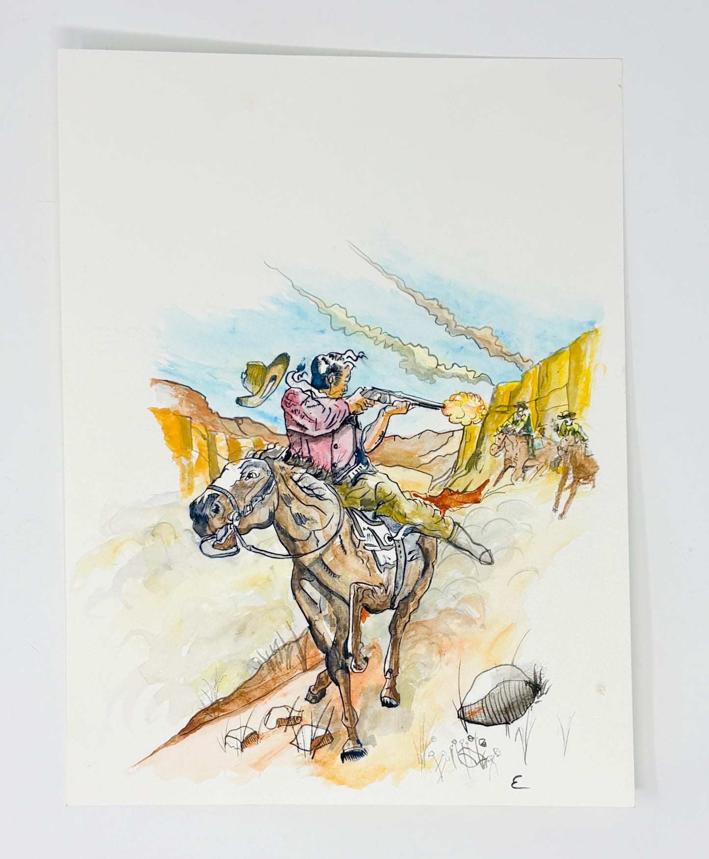 Steve Ehrlich: Wild West Watercolors
