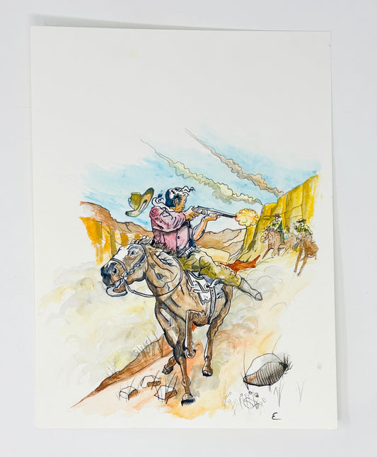 Steve Ehrlich: Wild West Watercolors