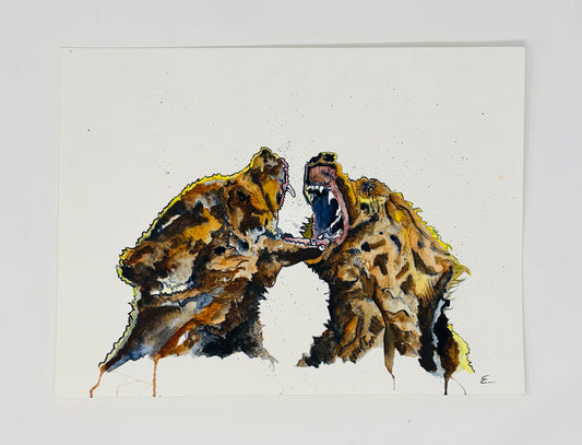Steve Ehrlich: Bear Watercolors