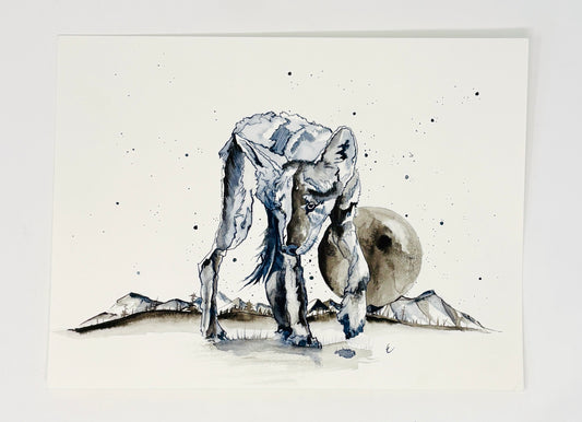 Steve Ehrlich: Greater Yellowstone Wildlife Watercolors