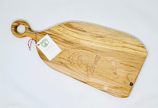 Artisanal Wood Creations: Curly Ambrosia Maple with Maple Inlays