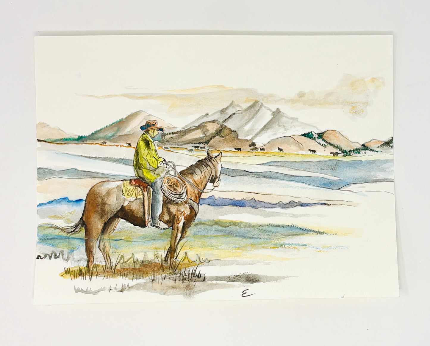 Steve Ehrlich: Wild West Watercolors