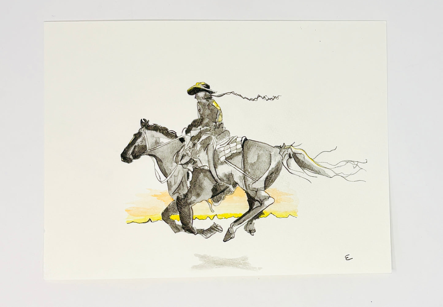 Steve Ehrlich: Wild West Watercolors