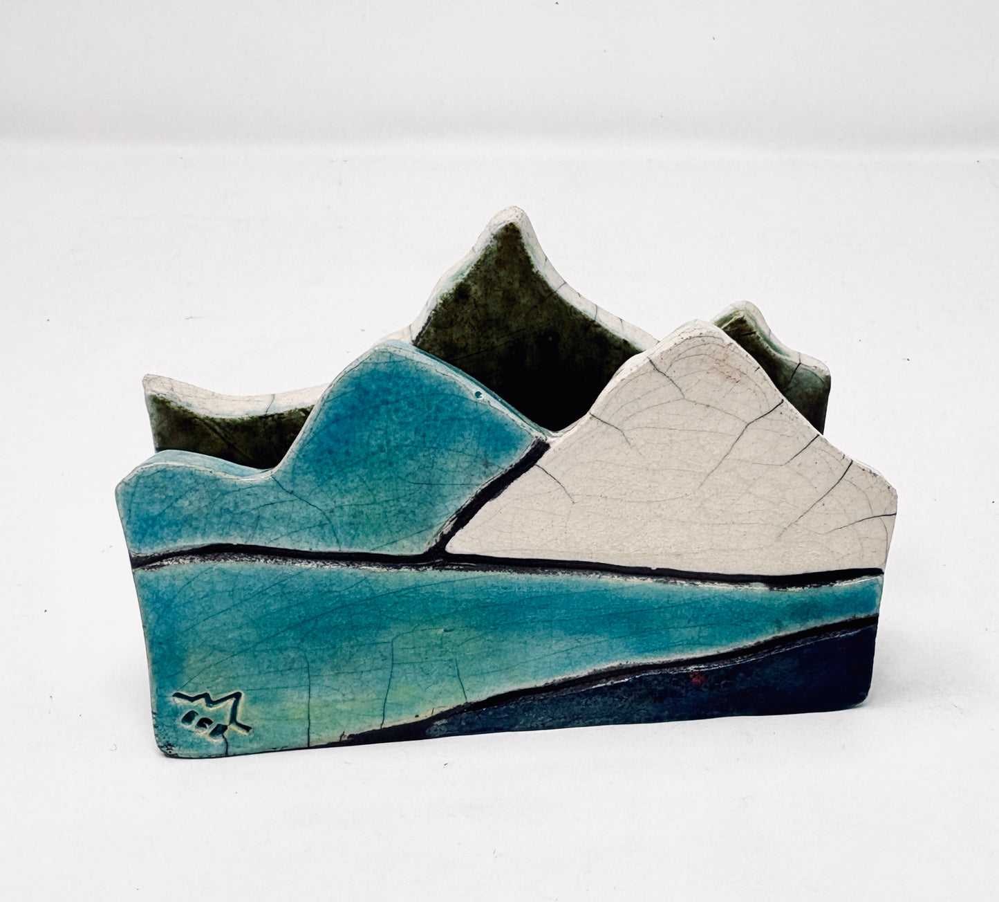Emily Belsham Rakuscapes: Business Card Holder