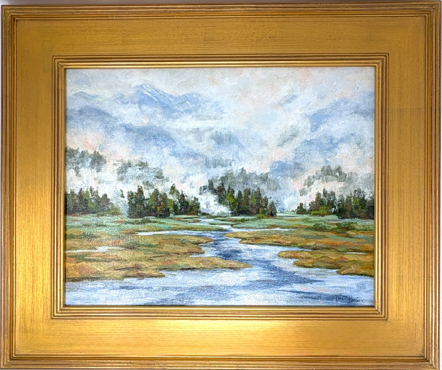 Dee Parker: Alaskan Mist (Framed)