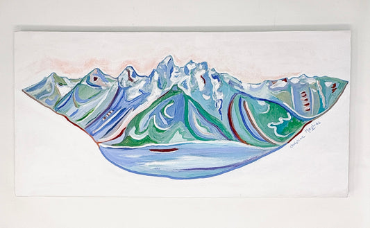 Christine Meytras: Grand Teton on a Wing