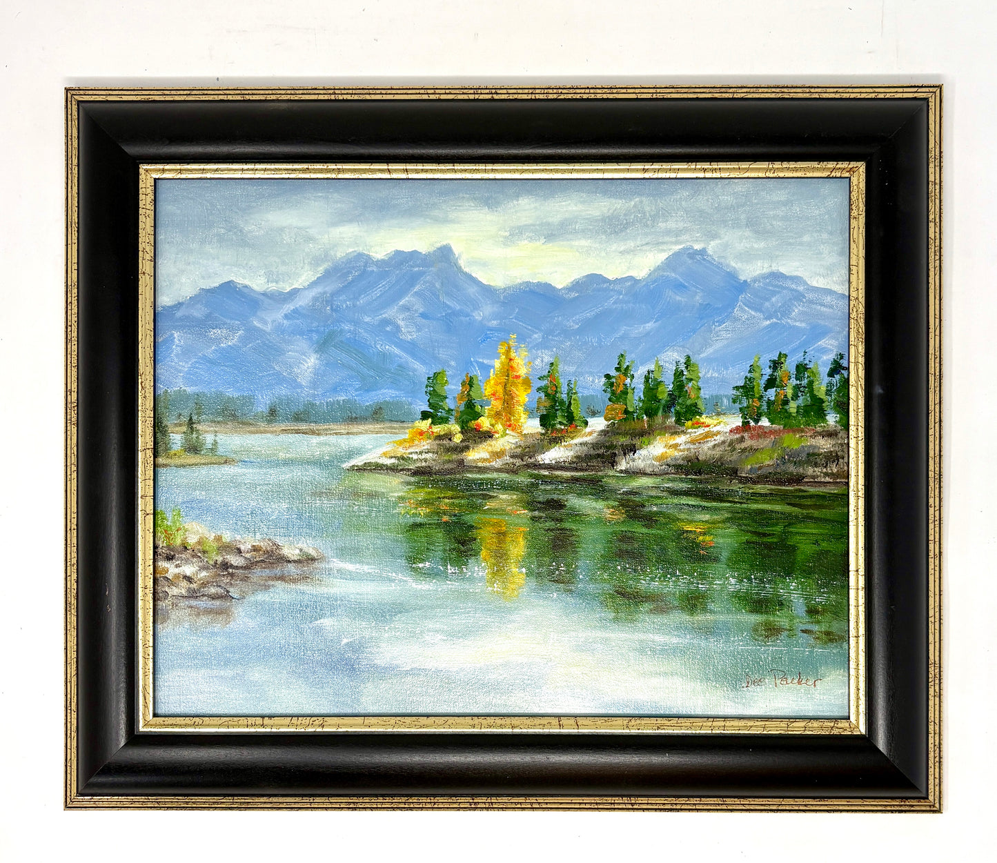 Dee Parker: Jackson Lake (Framed)