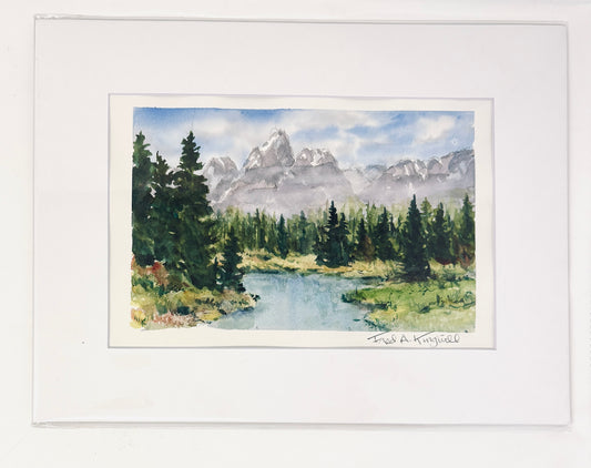 Fred Kingwill: Teton Pond