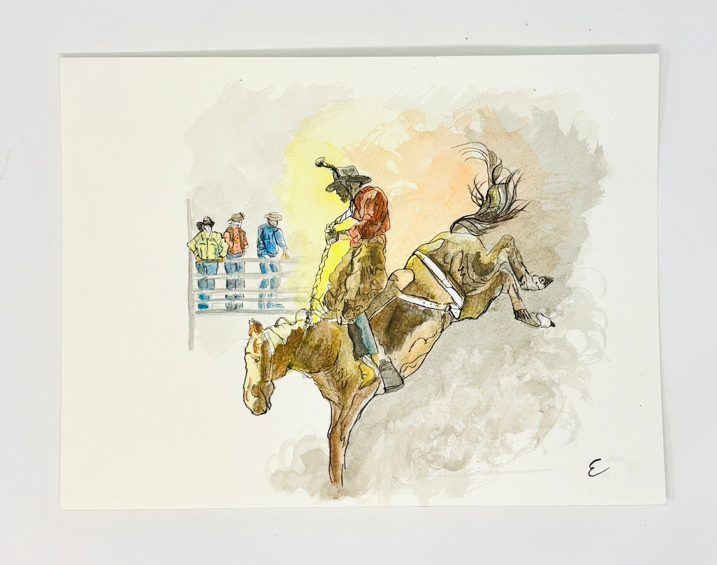 Steve Ehrlich: Wild West Cowboy Watercolors