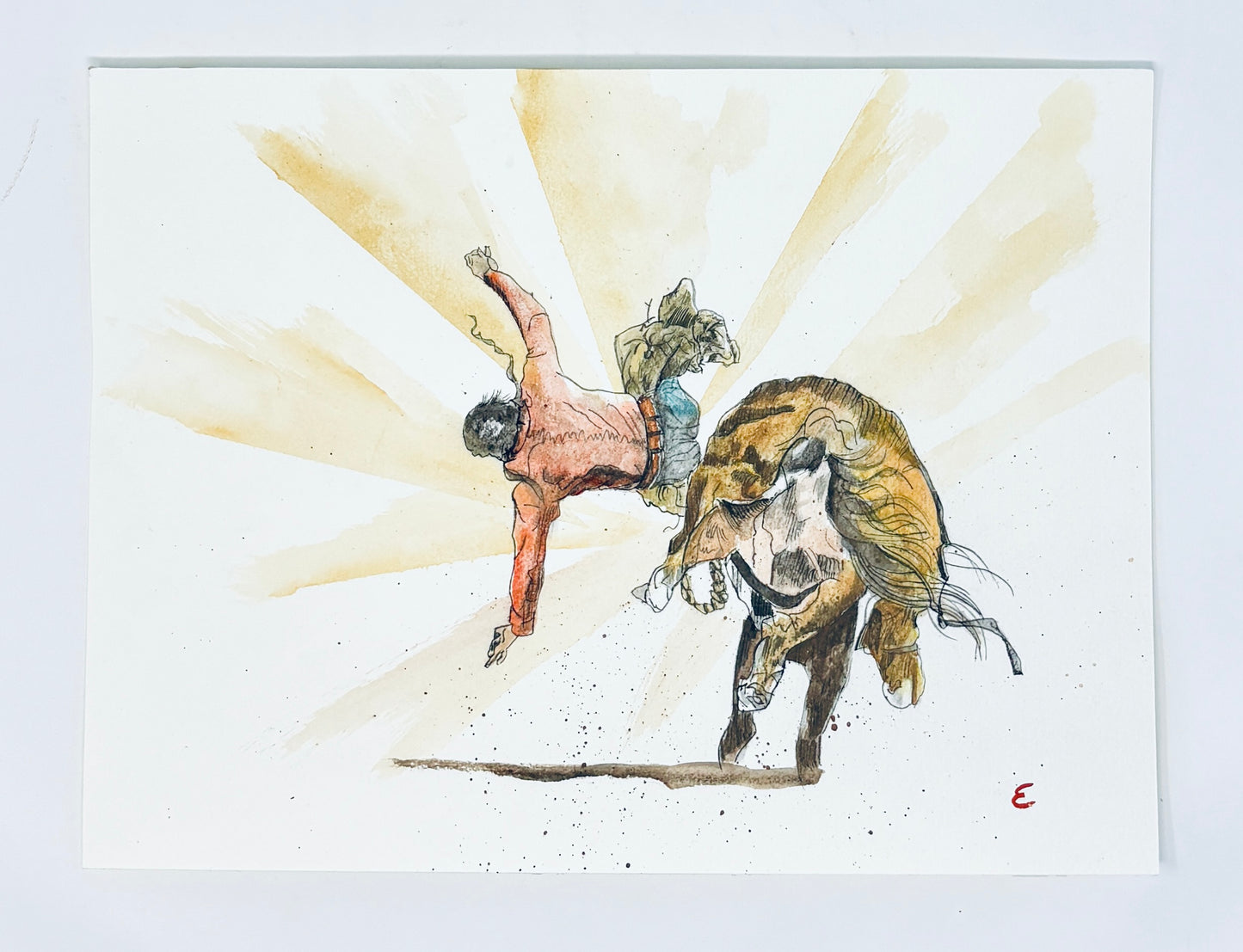 Steve Ehrlich: Wild West Cowboy Watercolors