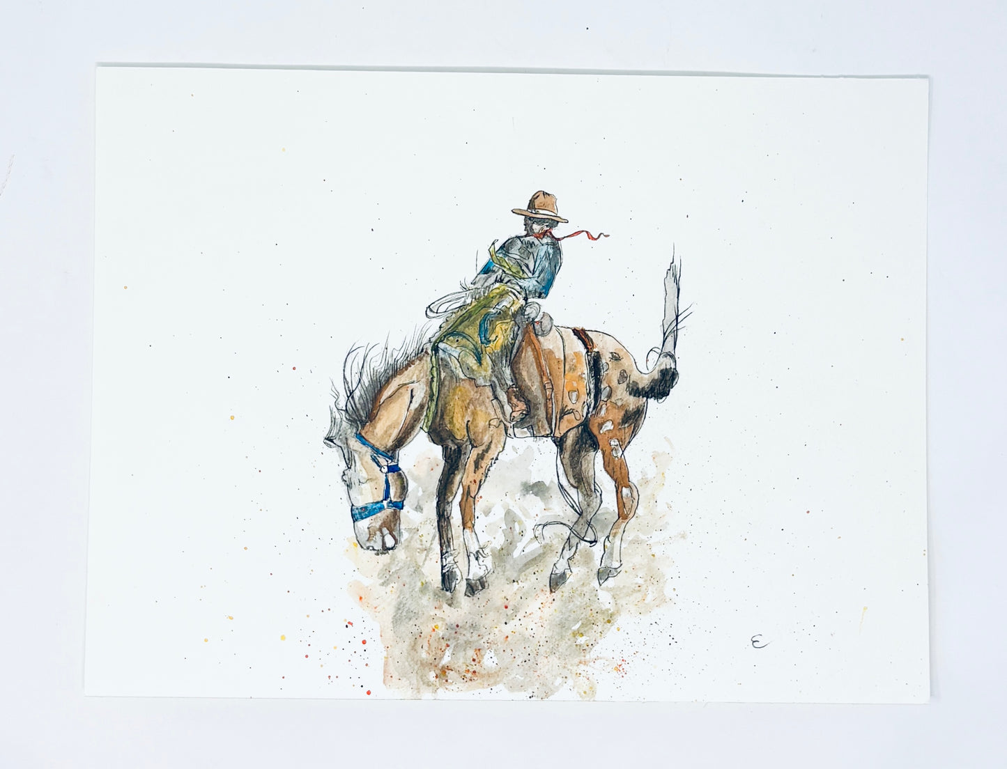 Steve Ehrlich: Wild West Cowboy Watercolors
