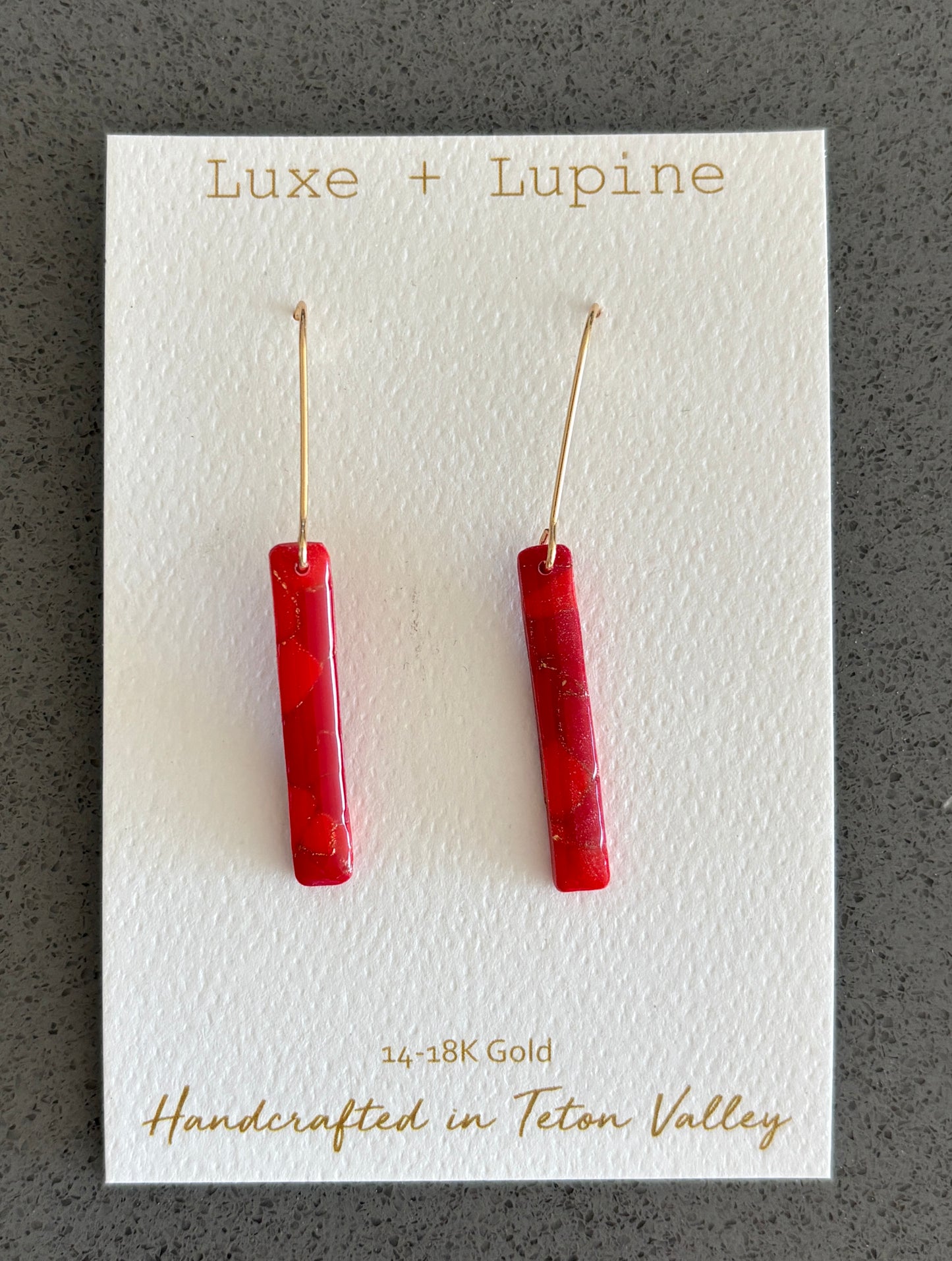 Luxe + Lupine: Skinny Dangle Pendant
