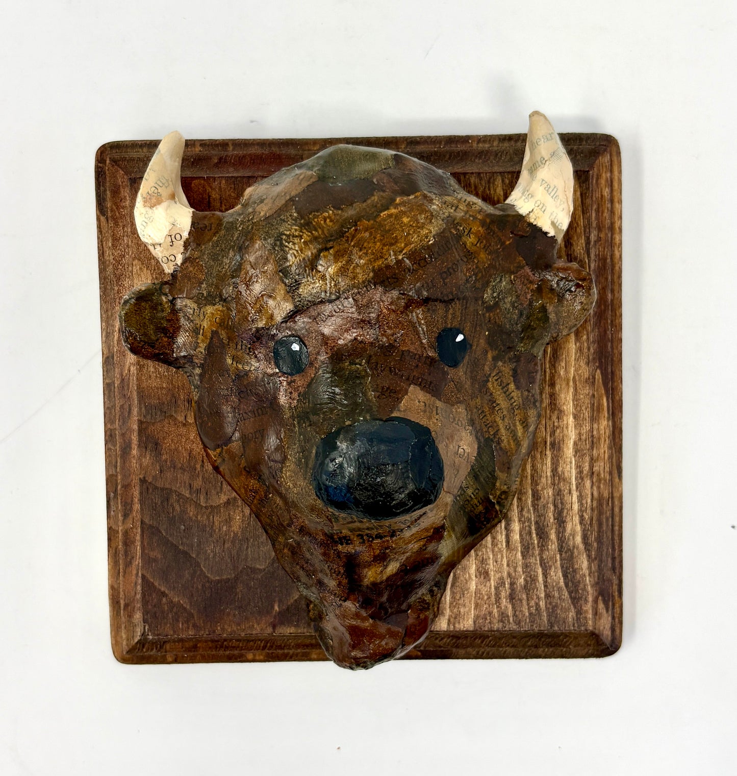 Nicole Tafoya: Bison Bust (Large)