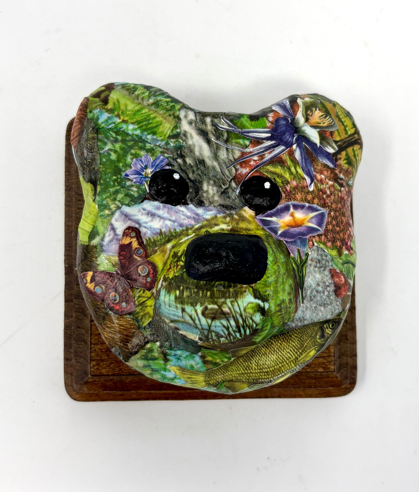 Nicole Tafoya: Botanical Bear Head