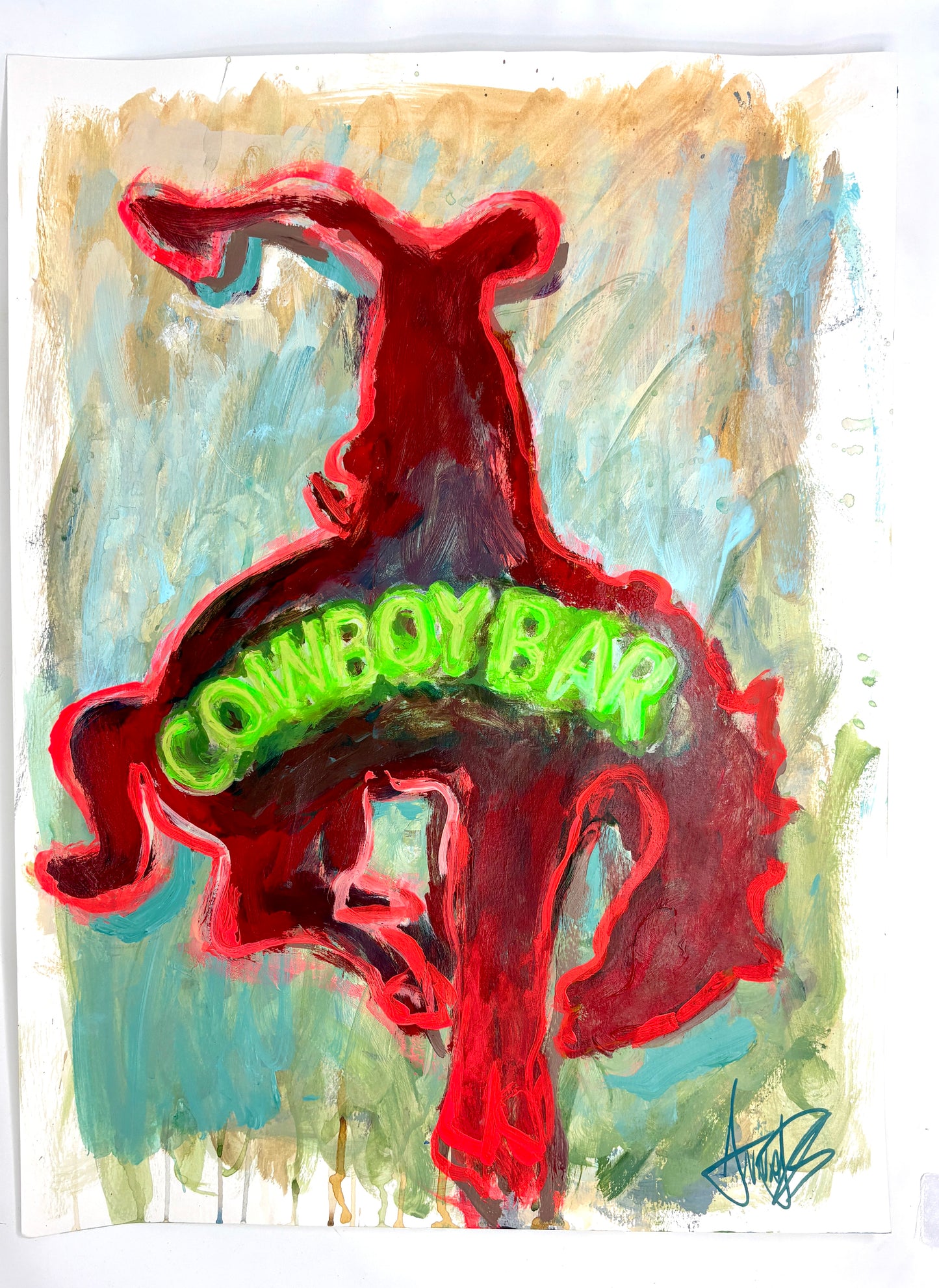 Anna Douglas Smith: Cowboy Bar